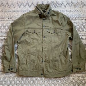 Levi’s Dark Olive Green Commuter Jacket XXL